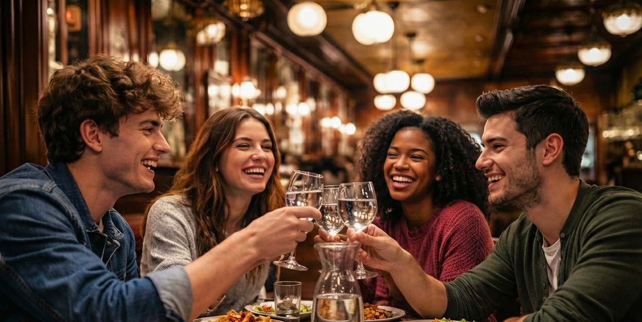 1 table pour 4 - Ambiance